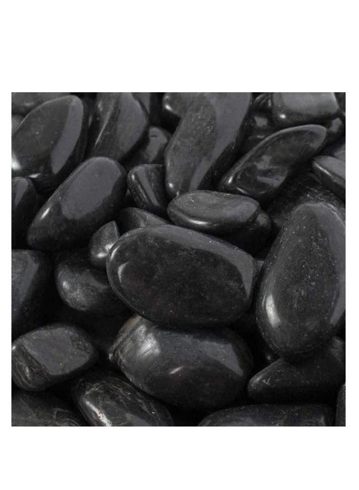 Decorative Pebbles and Polished Mixed Stones Gravel for Home Garden Decoration - Perfect for Aquariums, Flowerpots, Landscaping, Ponds, and Terrariums (Approx. 0.5-1.2 inch, 10kg) - Image 2